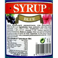 Licor Syrup Blue Sin Alcohol 0º