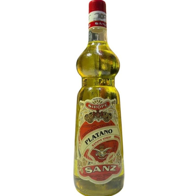 Jarabe Plátano Sanz Sin Alc 0º