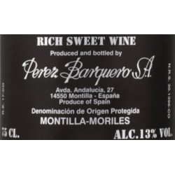 Vino Old Porter Pérez Baquero 13º