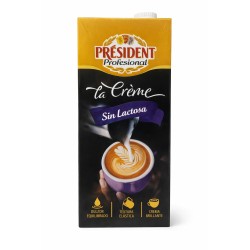 BEBIDA LÁCTEA PRÉSIDENT PROFESIONAL LA CRÉME SIN LACTOSA