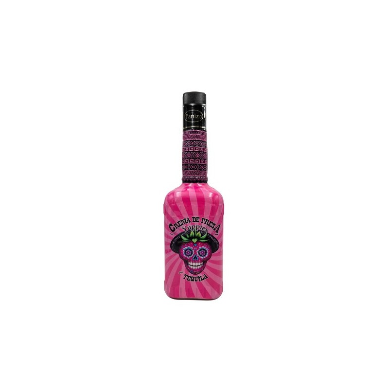 Crema de Fresa con Tequila Yuppies | Comprar al Mejor Precio