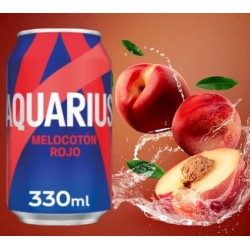 Aquarius Melocotón Rojo 33cl