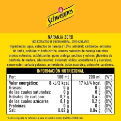 Schweppes Naranja Iglu Zero 20cl