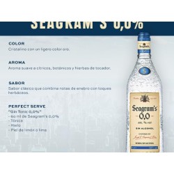 Seagrams 0.0º 70cl