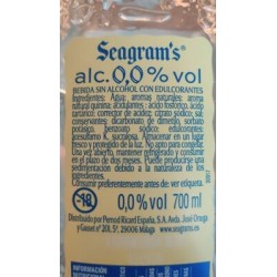 Seagrams 0.0º 70cl