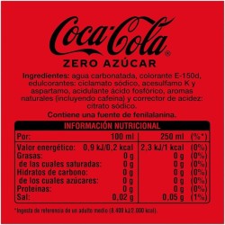 Coca Cola Zero Lata 50cl