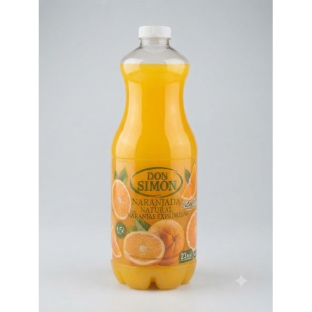 NARANJADA NATURAL DON SIMON CON NARANJAS EXPRIMIDAS LIGHT 1.5L