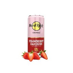 HARD ROCK COCKTAIL STRAWBERRY DAIQUIRI CON RON BLANCO 250ML 5%VOL.