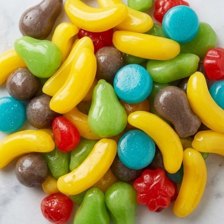 Gominolas mini frutas brillo SIN GLUTEN 1KG