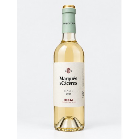 Vino Marqués de Cáceres Blanco (Denominación Origen Rioja) 37.5 cl 12%vol.