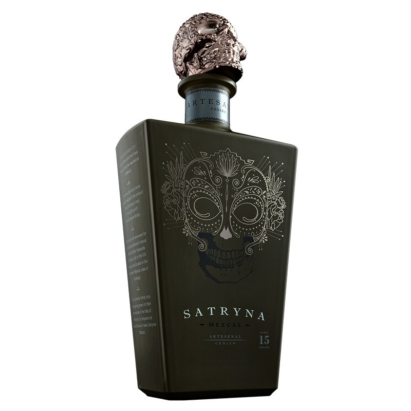 Mezcal artesanal cenizo Satrina 70cl 43%vol