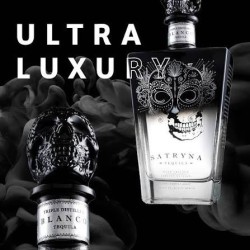 Tequila Satryna 100% agave Blanco 70cl 38%vol