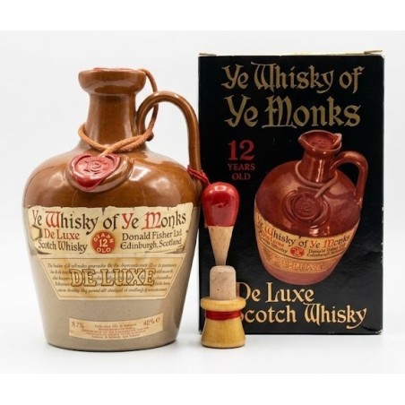 Whisky Ye Monks 12 años botella caneco en caja 75cl 40%vol
