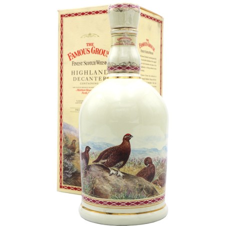 Whisky The Famous Grouse Decanter 40% 70cl. Botella ceramica